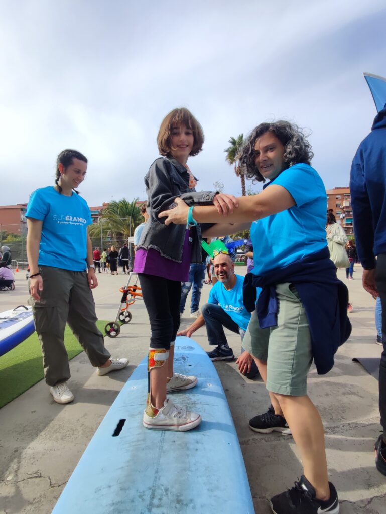 SUPerando en A #Cornellà tothom juga! Un océano de inclusión